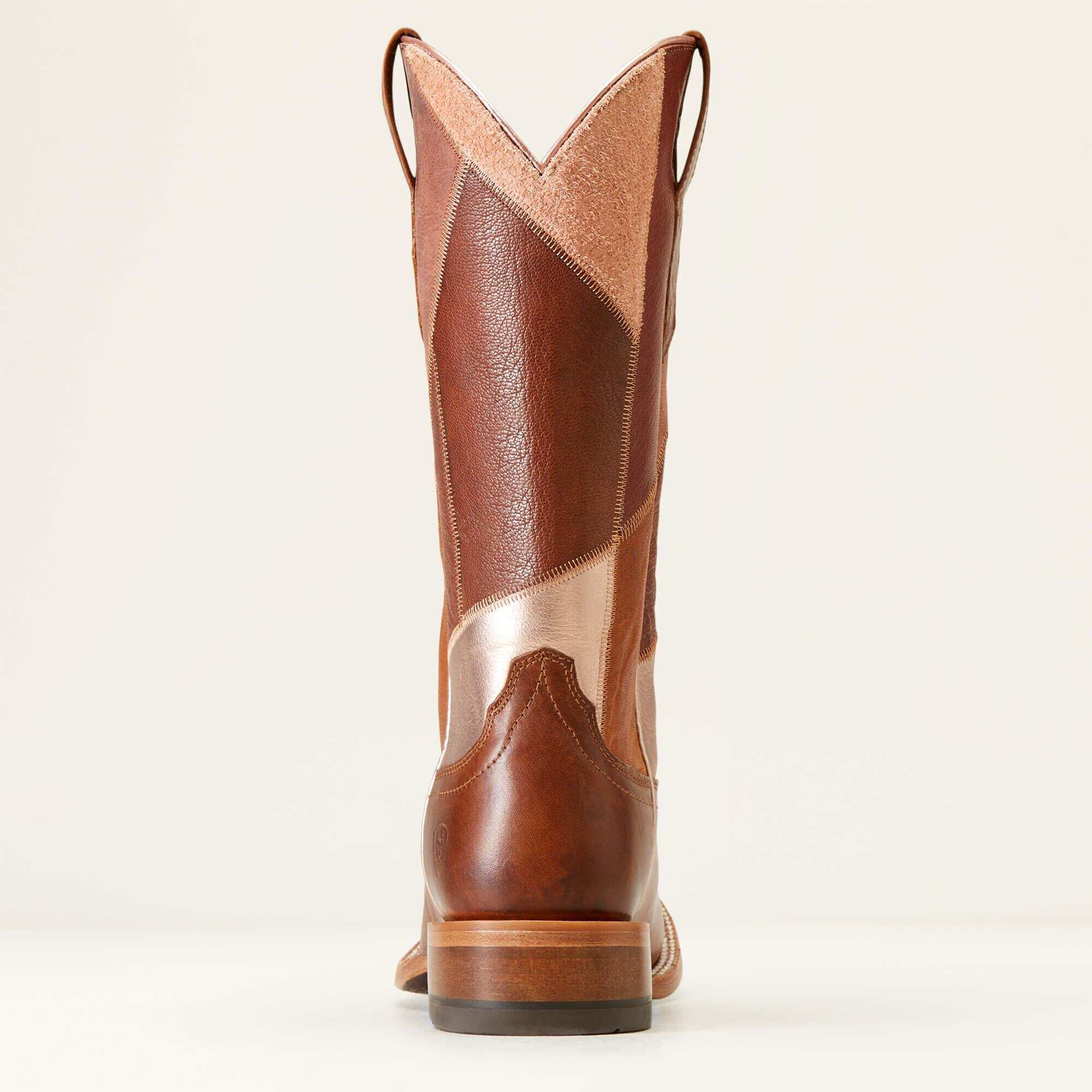 Frontier Patchwork Western Boot