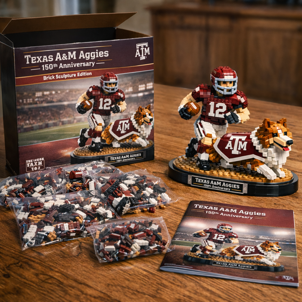 Aggies 150th Anniversary Brick Sculpture Edition