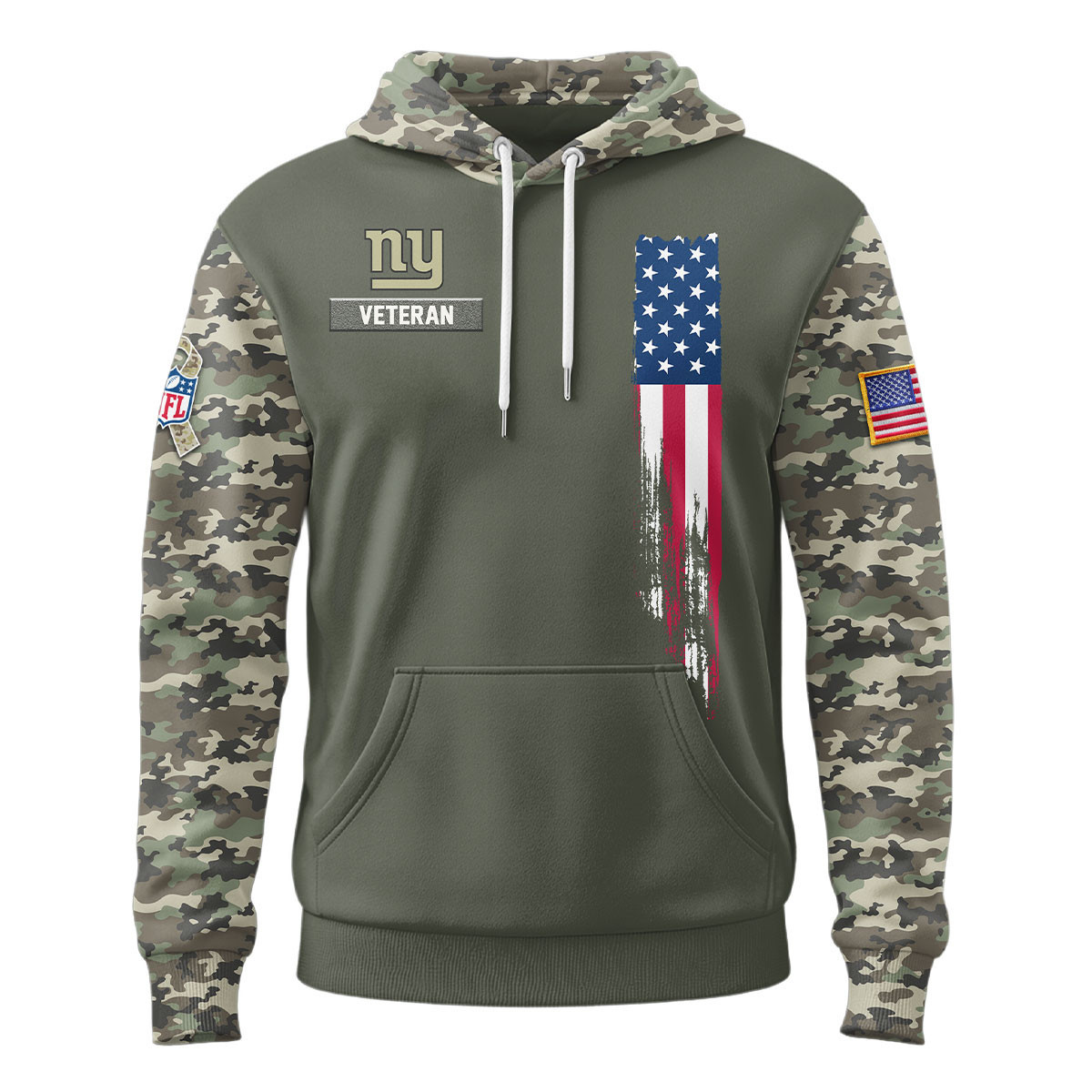 New York Giants | Premium NFL Veteran Camo Hoodie Limited Edition MM
