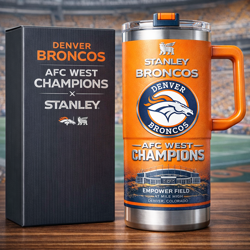 Denver Broncos AFC West Champions — Limited Edition Tumbler