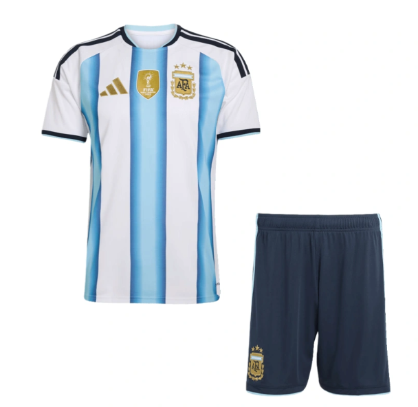 2026 Argentina World cup Home Soccer Shirt Kit jersey+Shorts