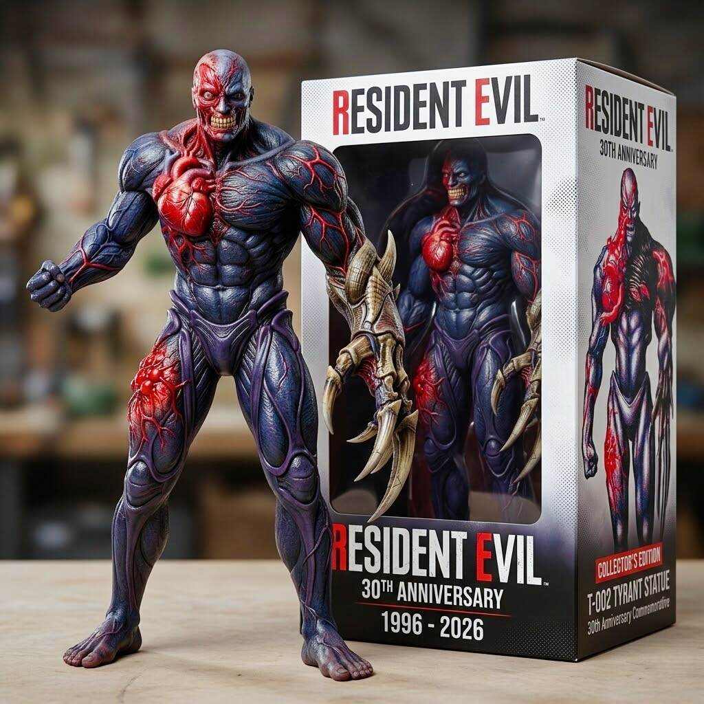 Resident Evil 30th Anniversary: T-002 Tyrant Statue, the Definitive Icon of Survival Horror