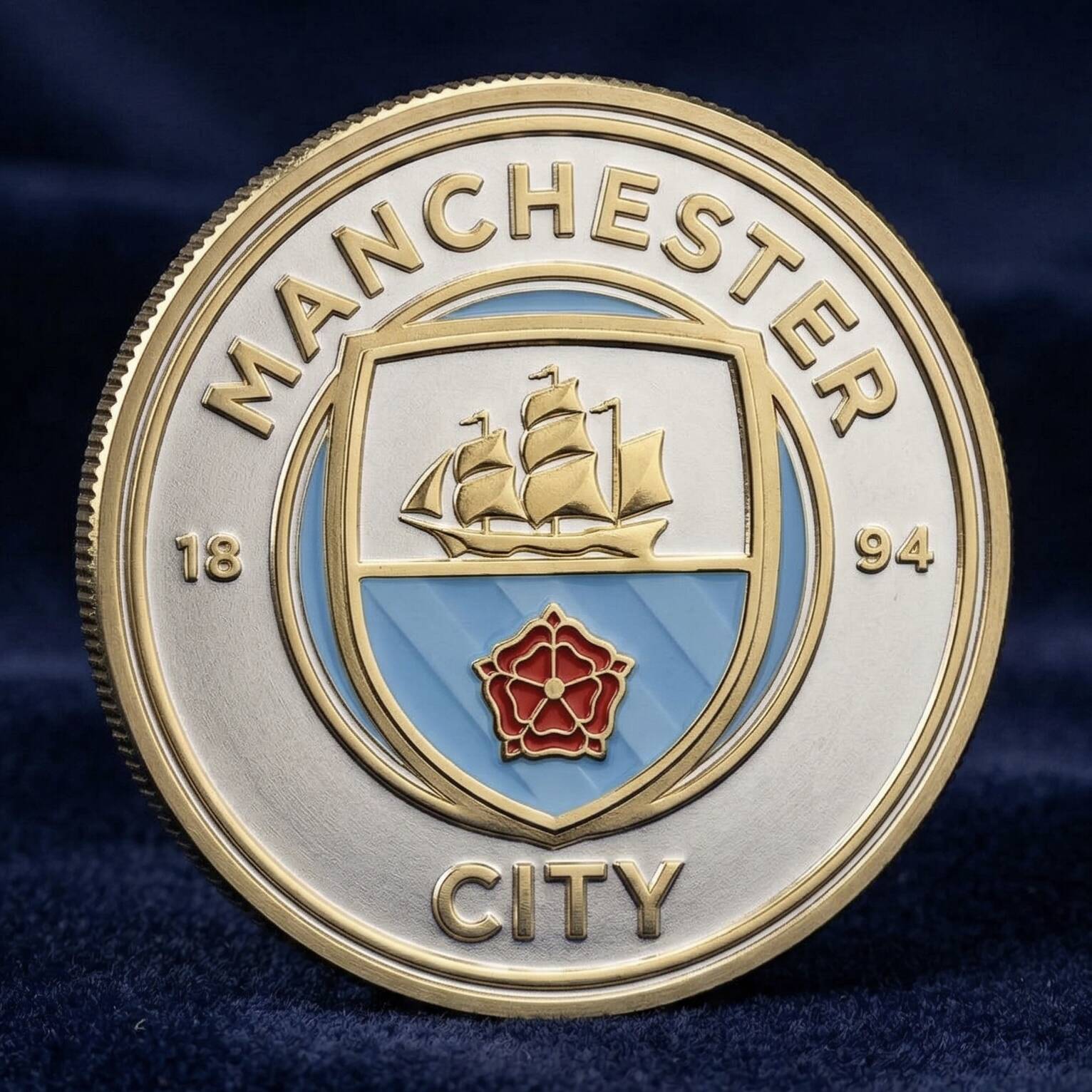 Manchester City 2026 EFL Cup 9th Title Commemorative Coin!