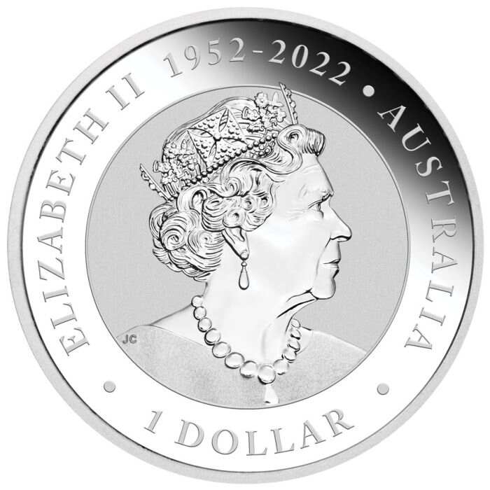 2023 Australia $1 1-oz Silver Wedge Tailed Eagle BU