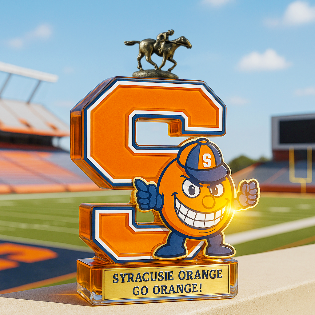 Syracuse University Whiskey Bottle