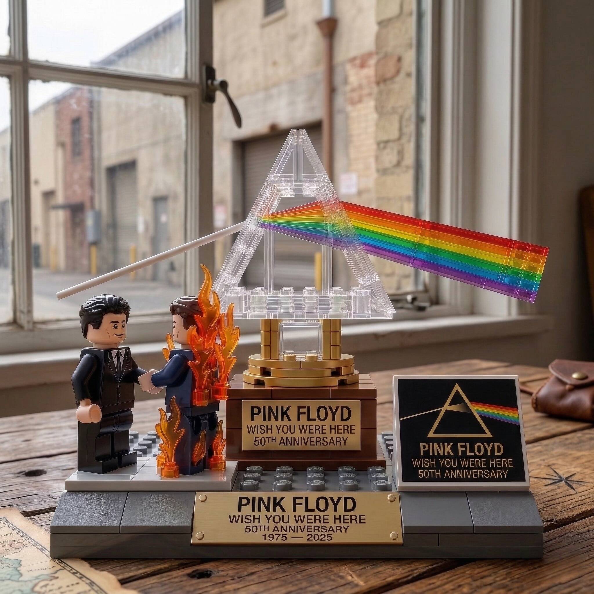 Pink Floyd “Wish You Were Here” 50th Anniversary Collector Display