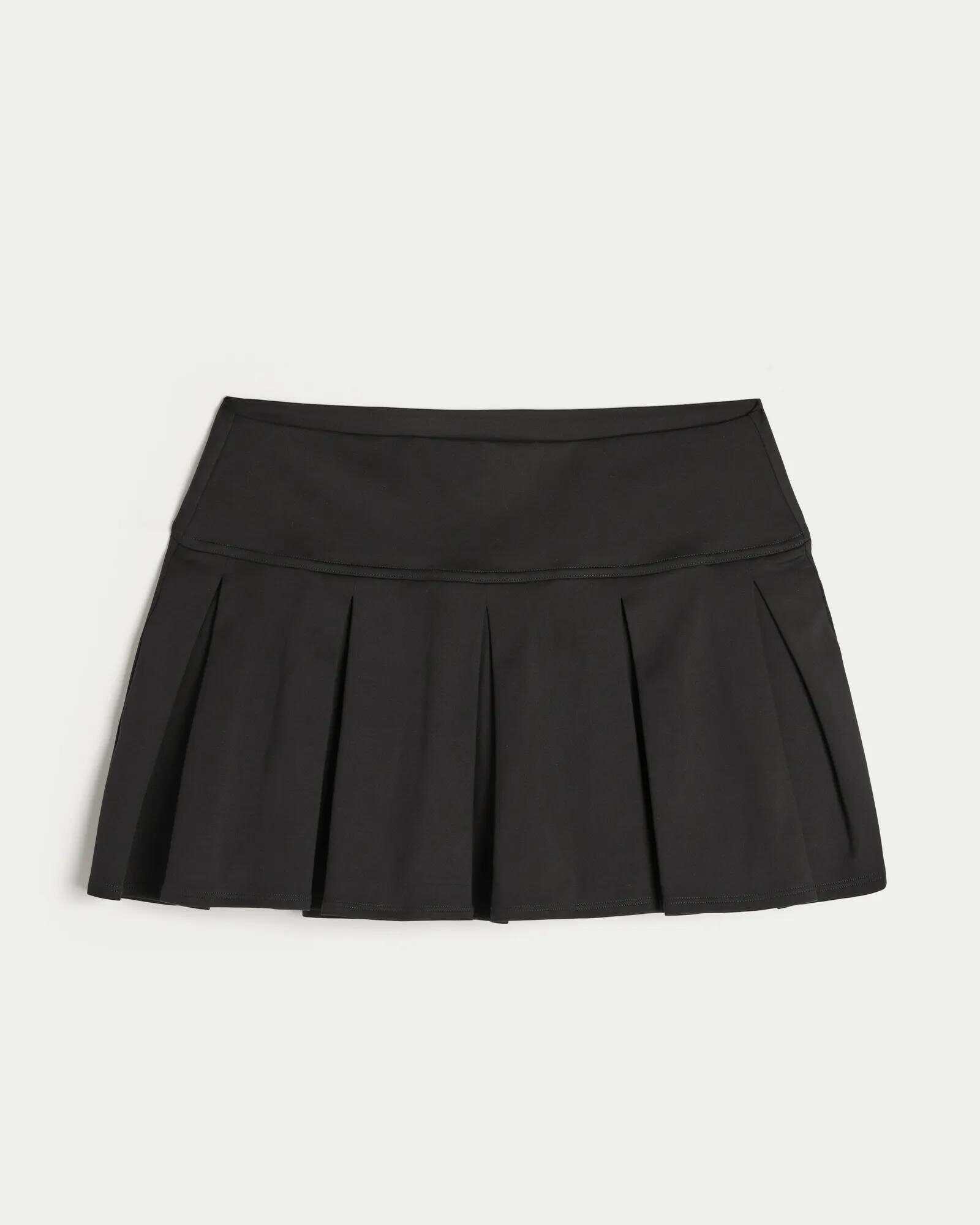 Gilly Hicks Active Drop-Waist Pleated Skortie