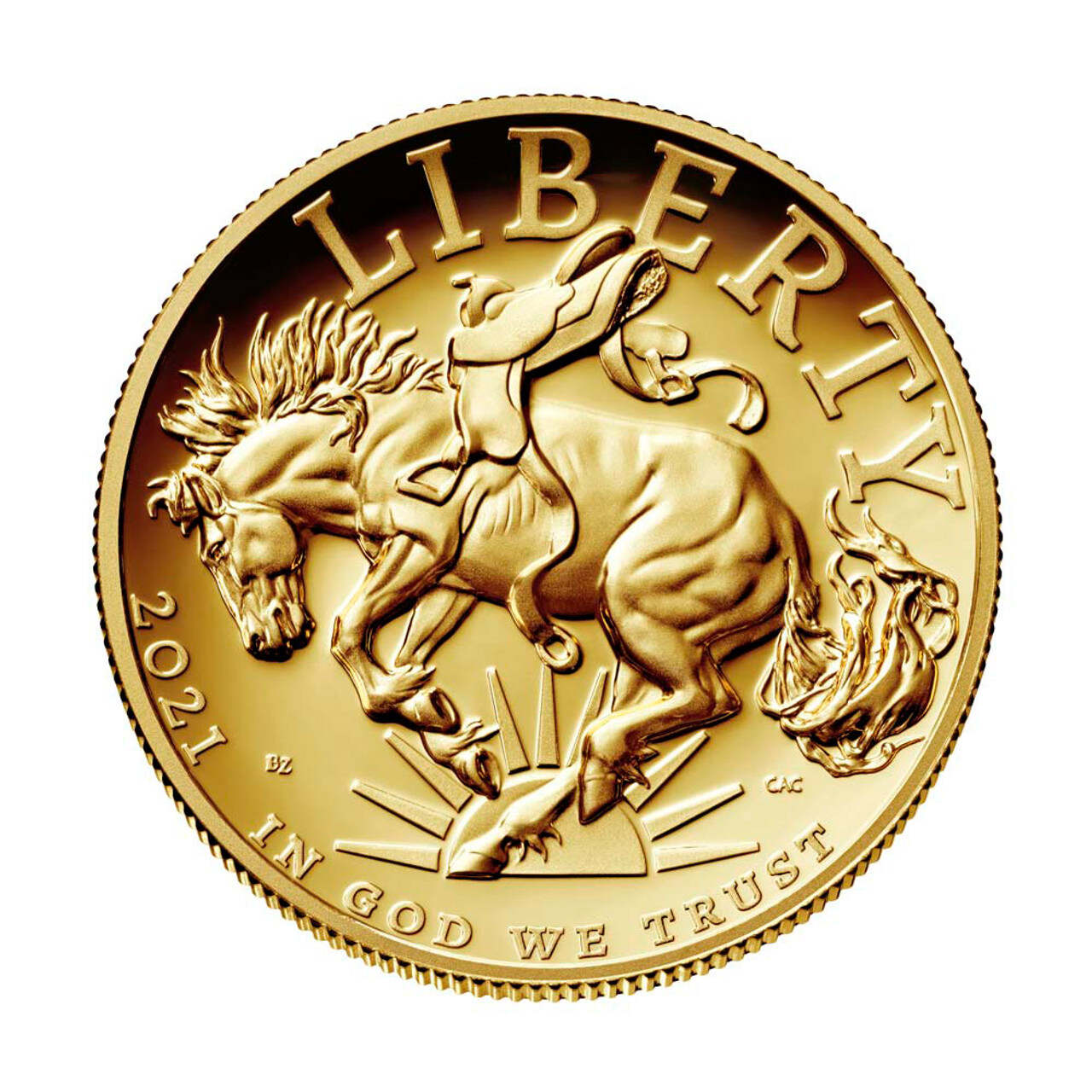 2021 W American Liberty Gold High Relief Proof 1 oz $100 NGC PF70 Early Releases