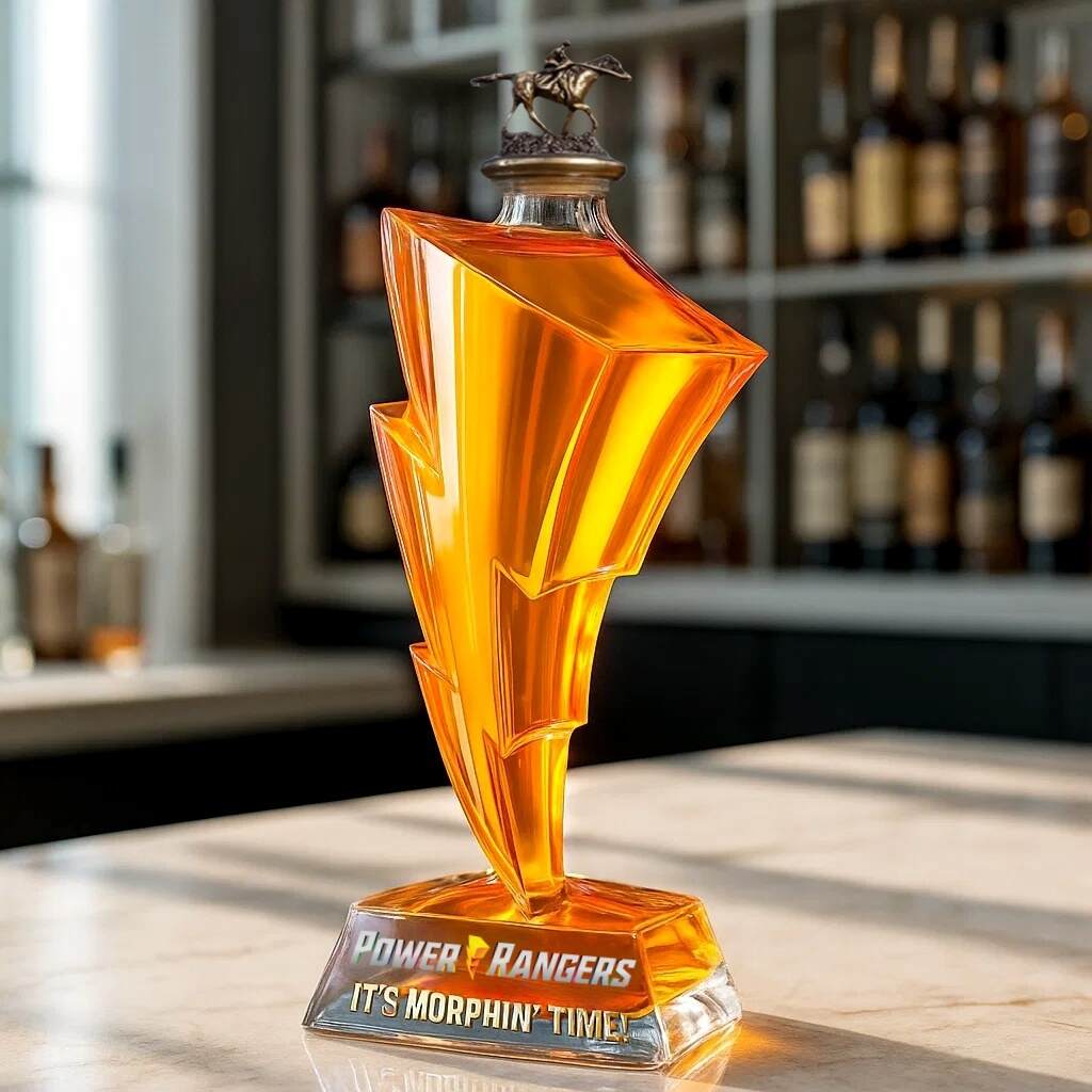 Power Rangers Limited Edition Whiskey Bottle