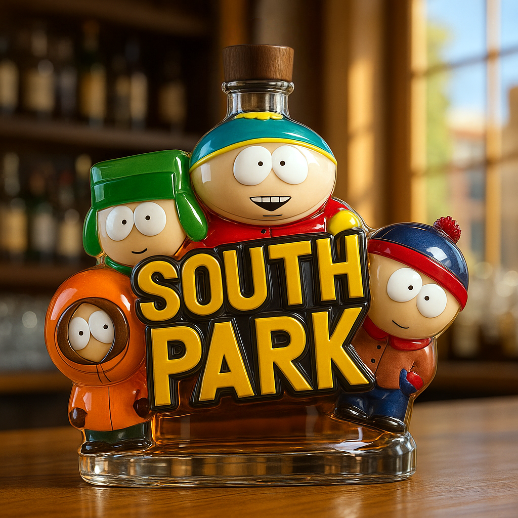 South Park Whiskey Bottle