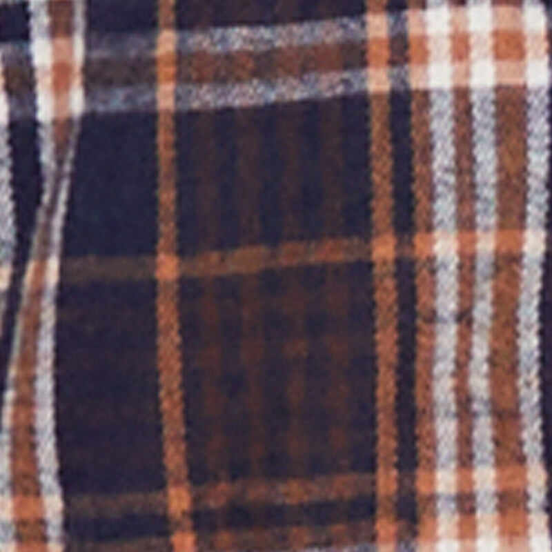 Plaid Button Front Long Sleeve Flannel Shirt