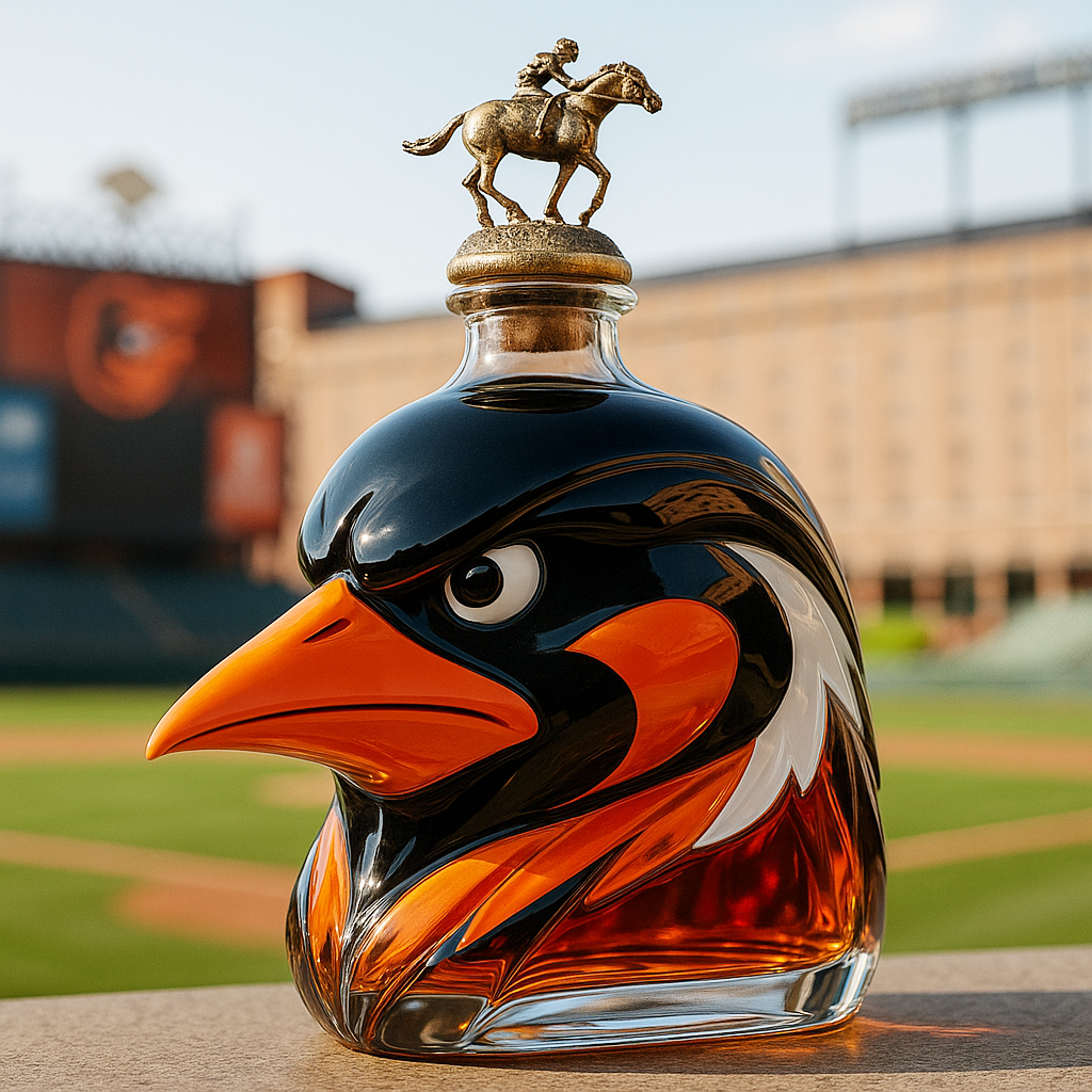 Baltimore Orioles Limited Edition Whiskey Bottle