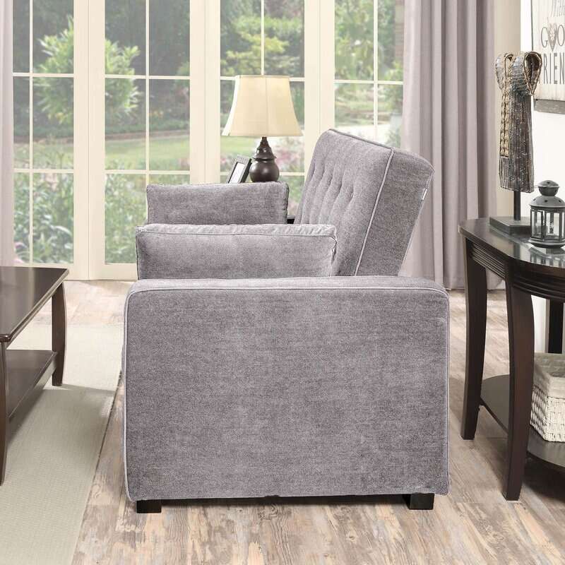 Serta Monroe Full Size Convertible Sleeper Sofa with Cushions