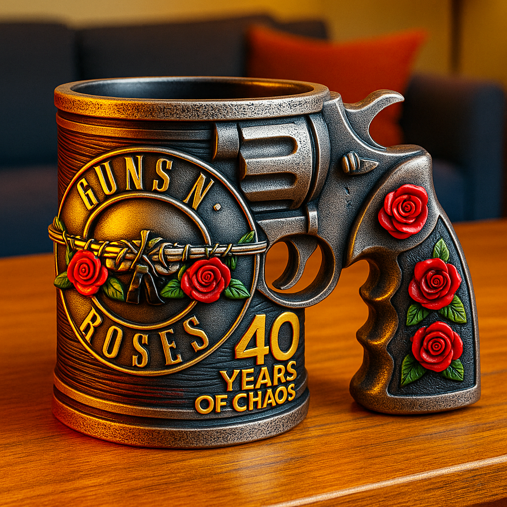 Guns N' Roses 40th Anniversary Mug