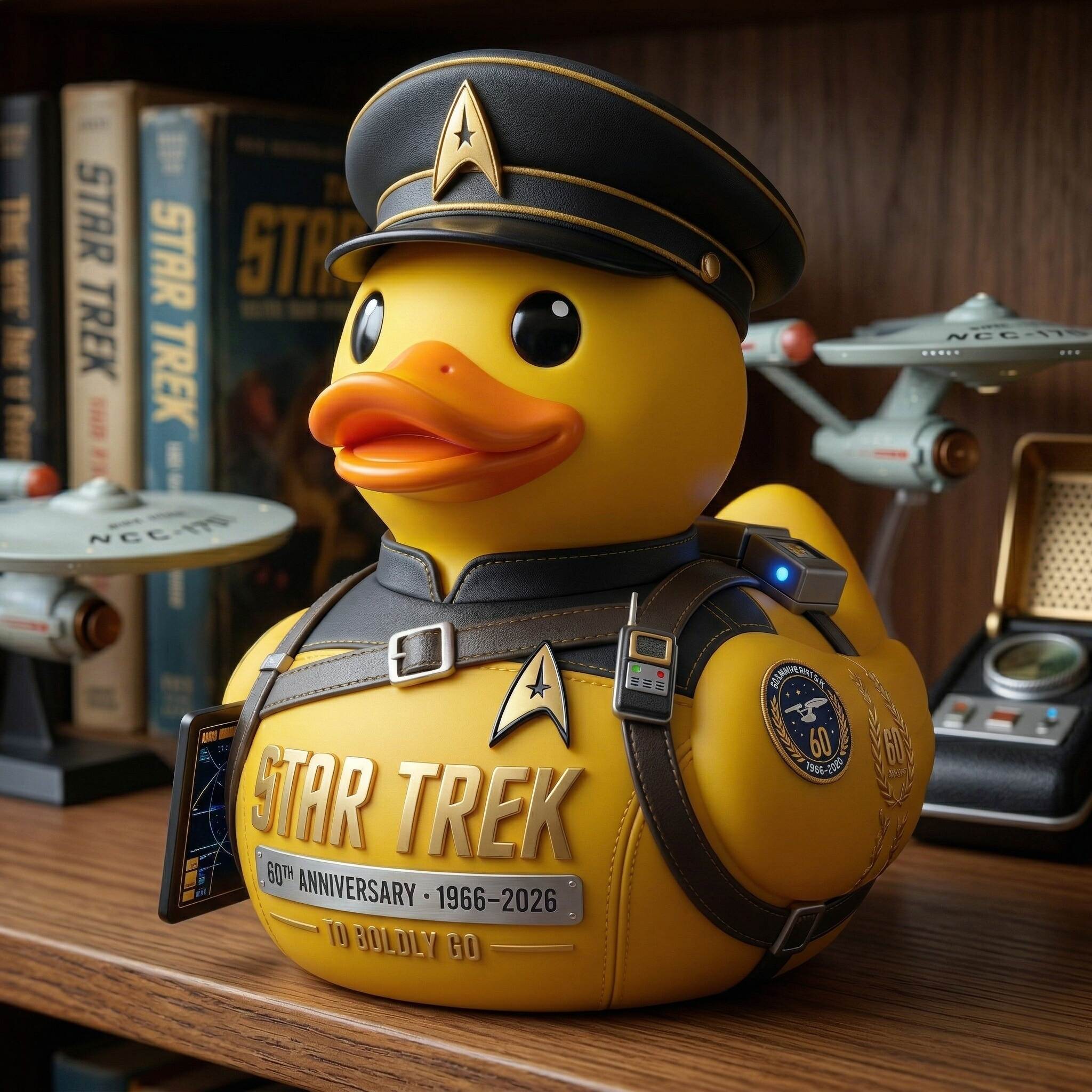 Star Trek 60th Anniversary Command Duck
