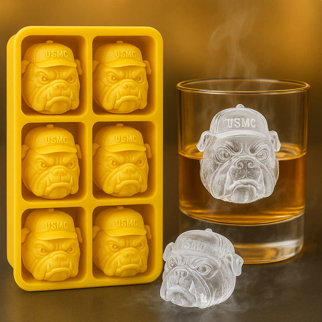 USMC 250th Anniversary Devil Dogs Ice Mould