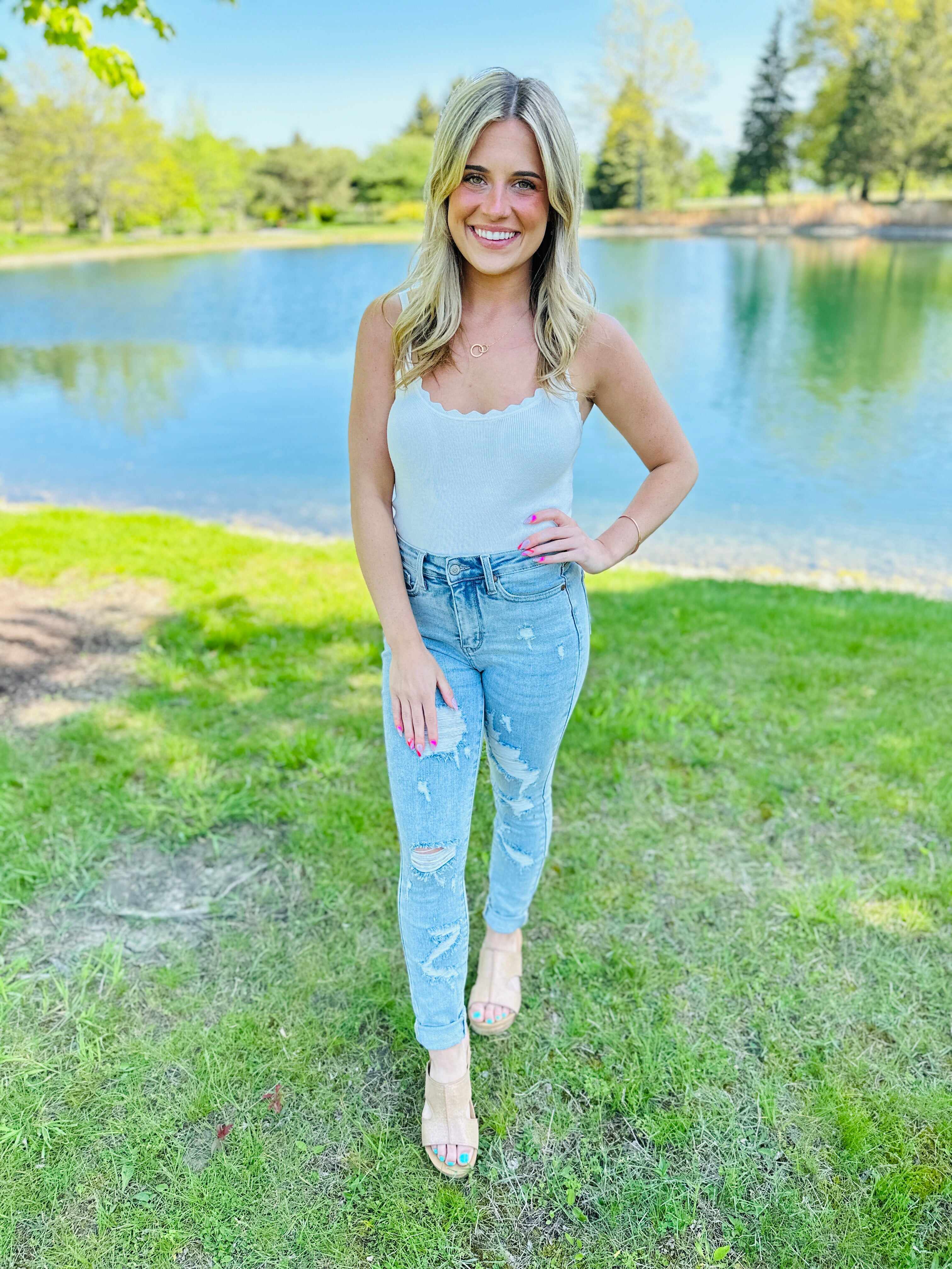 Tummy Control Skinny Jeans in Reg/Curvy Always in Control Restock