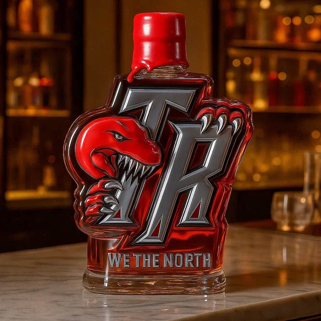 Toronto Raptors Whisky Bottle