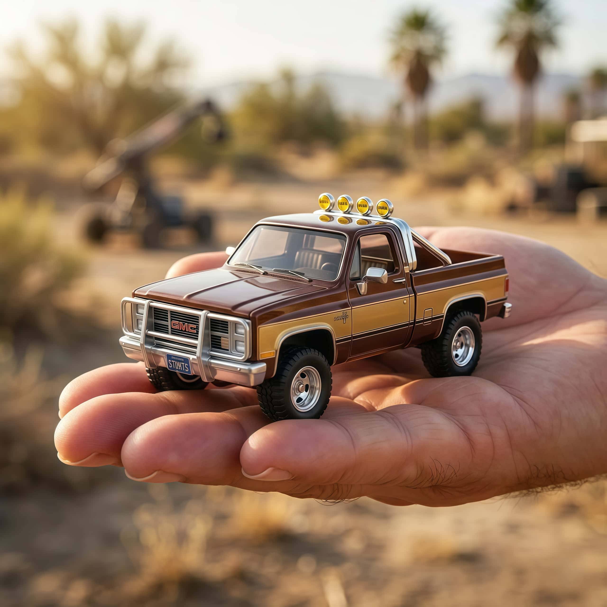 The Fall Guy 45th Anniversary Hot Wheels Die-Cast Truck