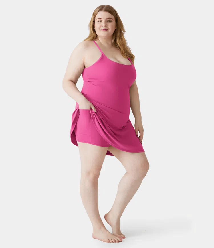 🔥Flash Sale🔥Softlyzero Plush Backless Active Dress-Easy Peezy
