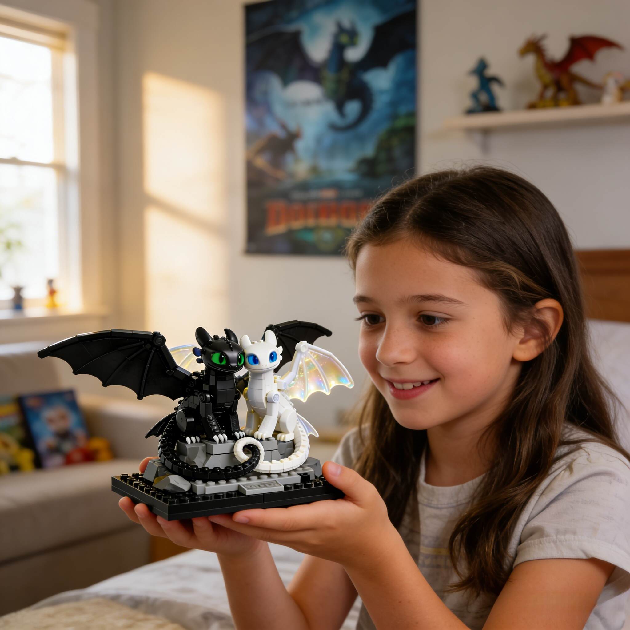 Toothless & Light Fury – The Bond Set