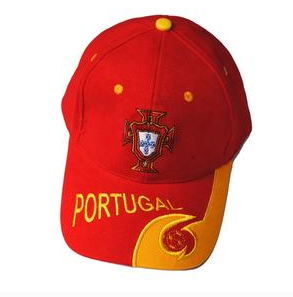 Portugal Themed Football Baseball Cap - Adjustable Fan Hat