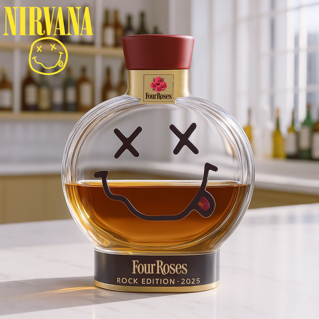 Nirvana Whiskey Bottle