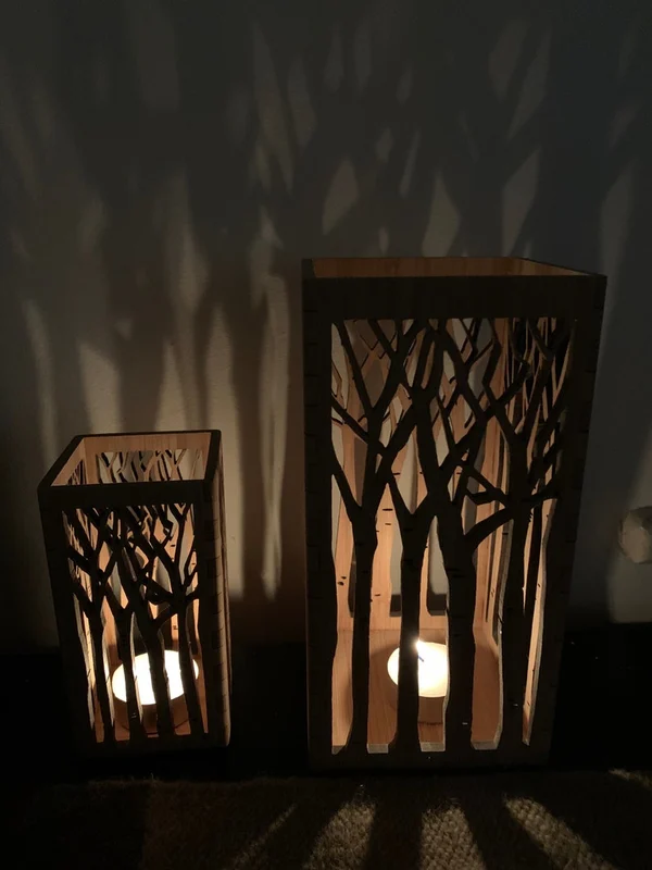 🎁(Mothers Day Gift) Wooden Lantern Candle Holder✨