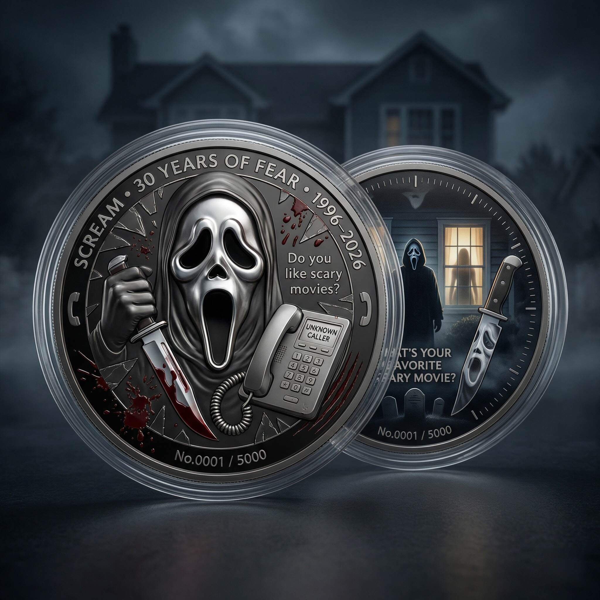Ghostface 30th Anniversary Collector Coin