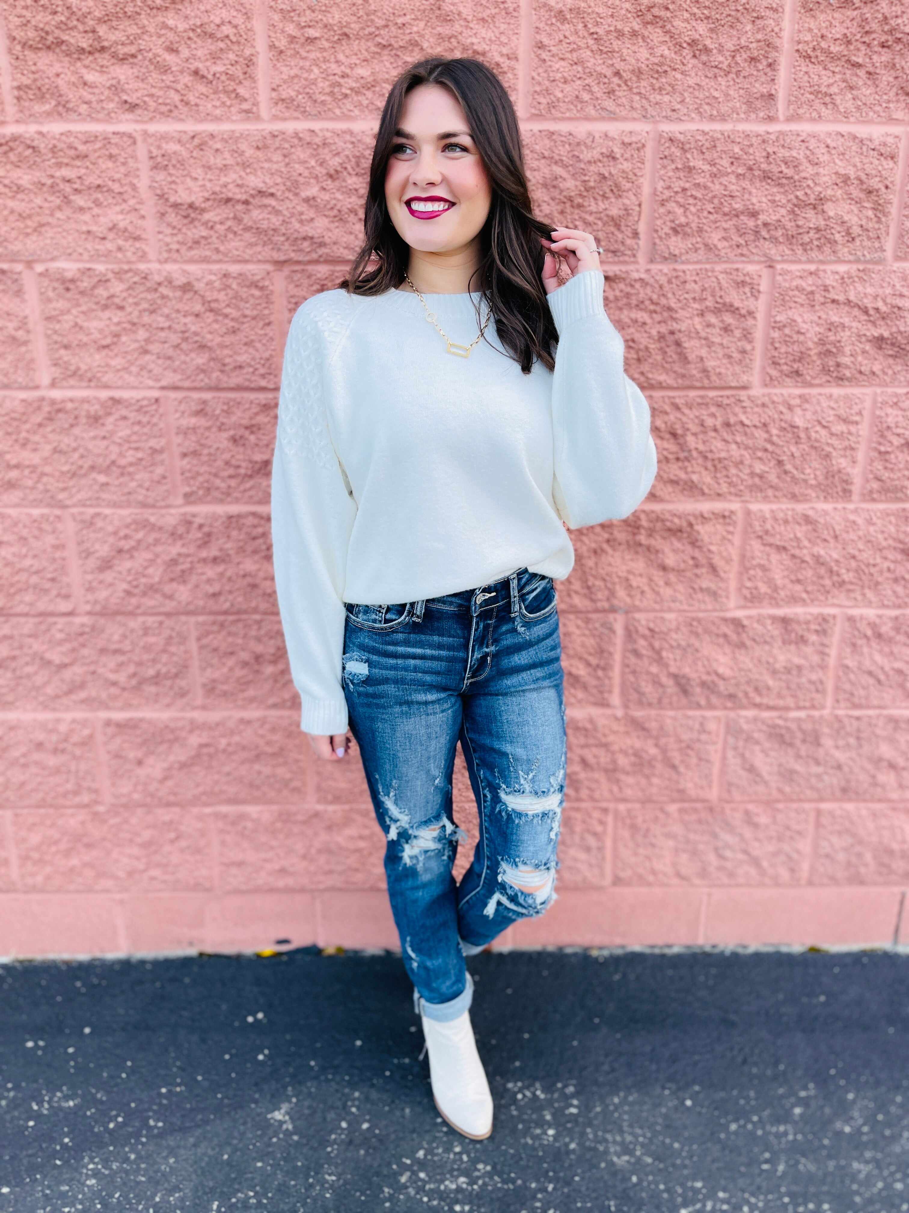 Plus/Reg Now Or Never Mid-Rise Boyfriend Jeans