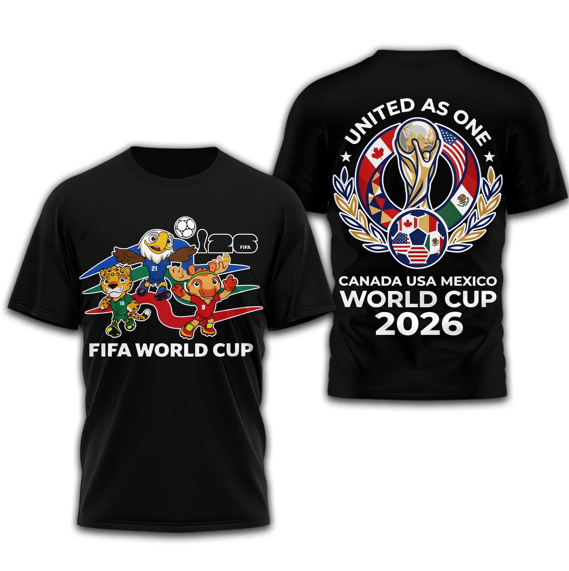 World Cup | Premium United As One 3D Shirt TD