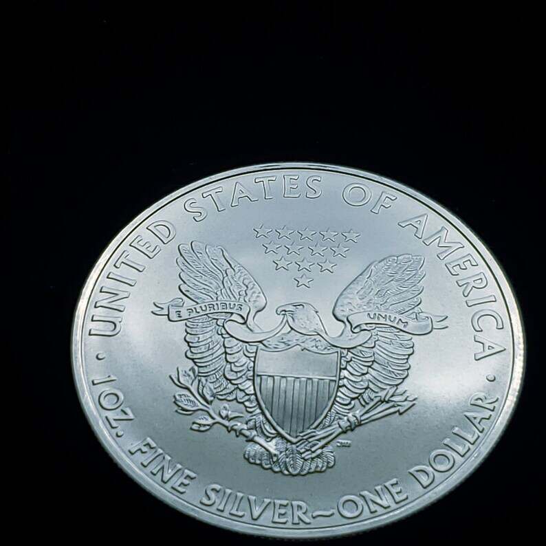2009  American Silver Eagle   -  1 Oz .999 Silver  BU - Straight from roll  # 719    Reg 49