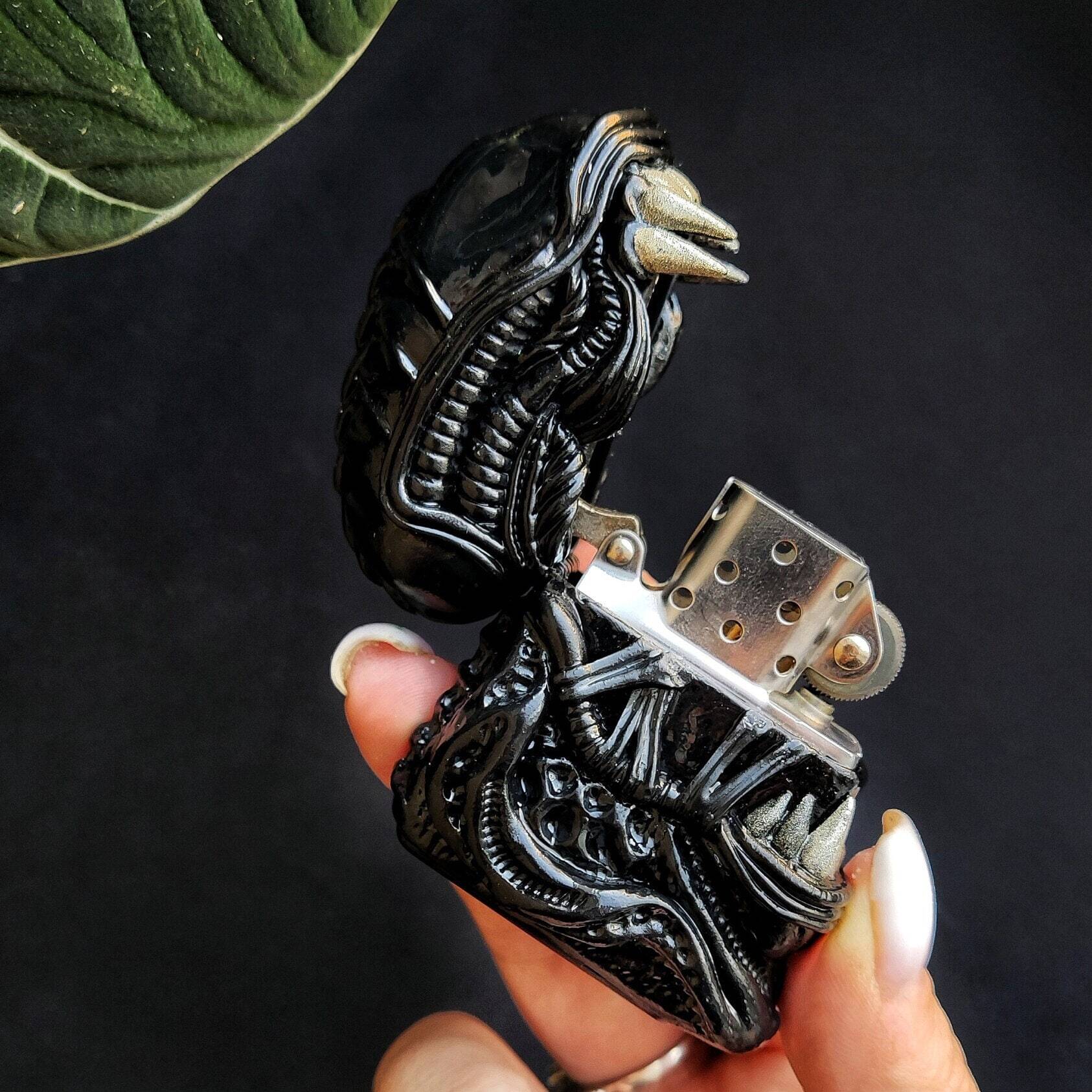 Lighter case Xenomorph alien handmade horror