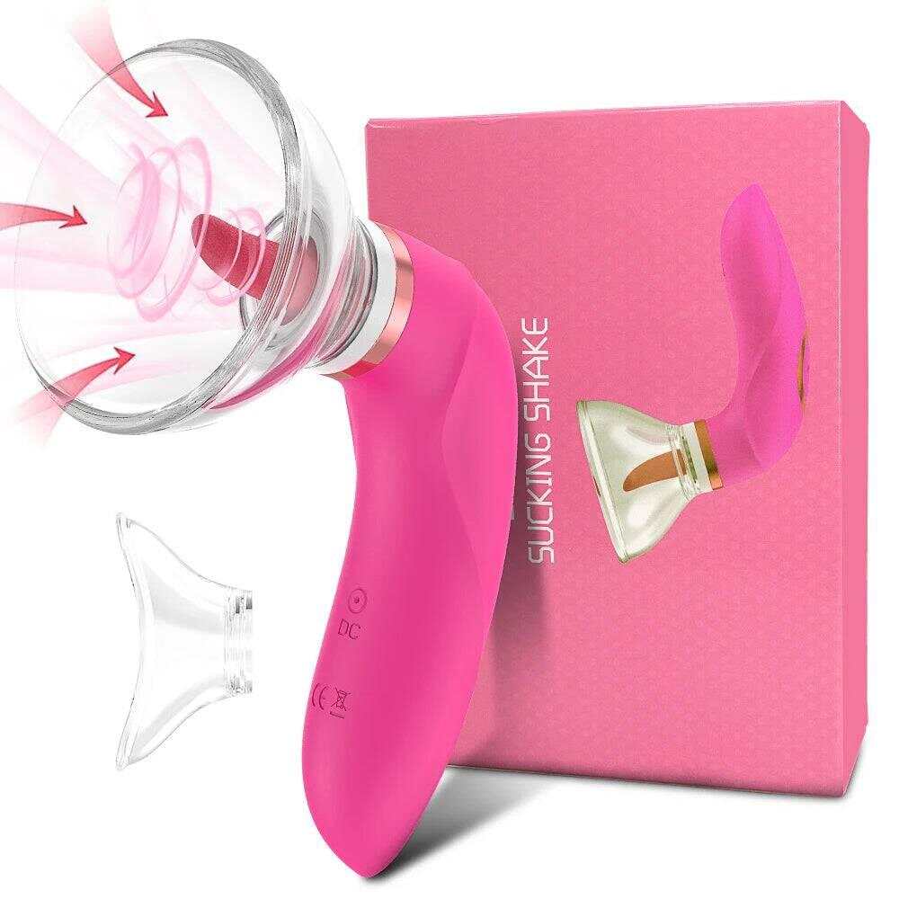 PASSION PULSE Red Power - Clit & Nipple Sucking Vibrator