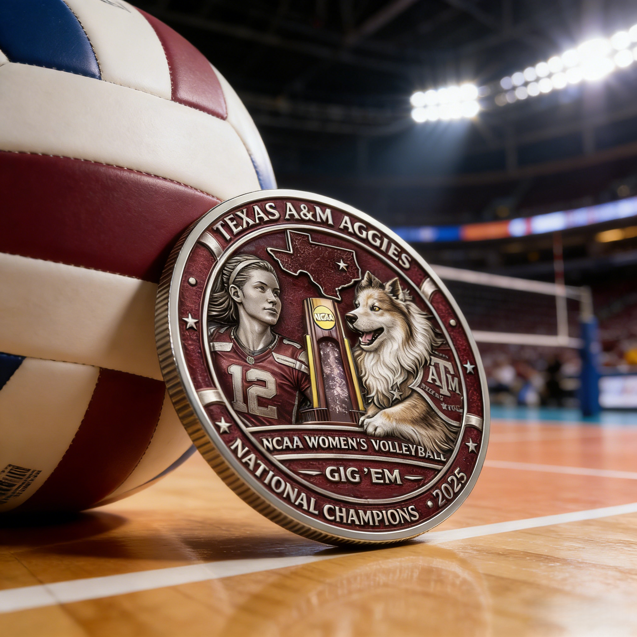 Texas A&M Aggies 2025 NCAA Champions Commemorative Coin