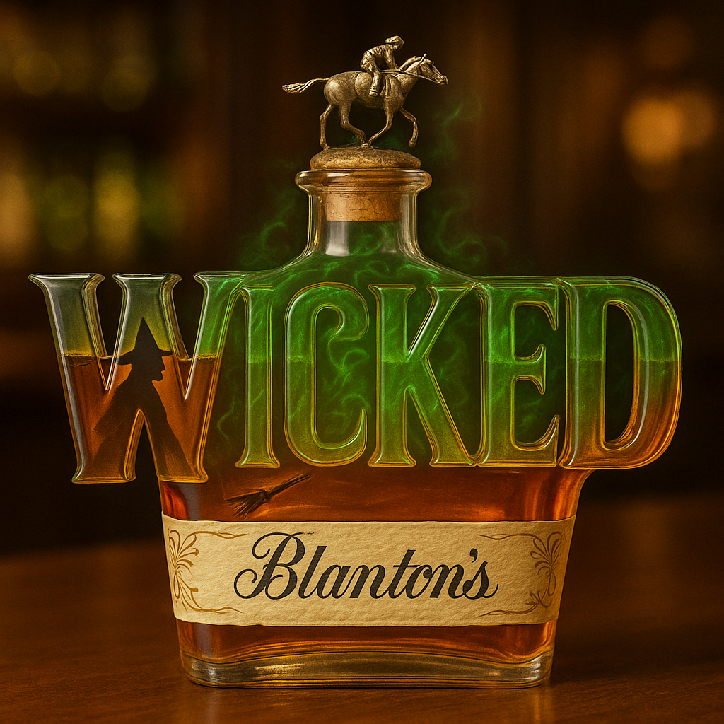 WICKED Whiskey Bottle