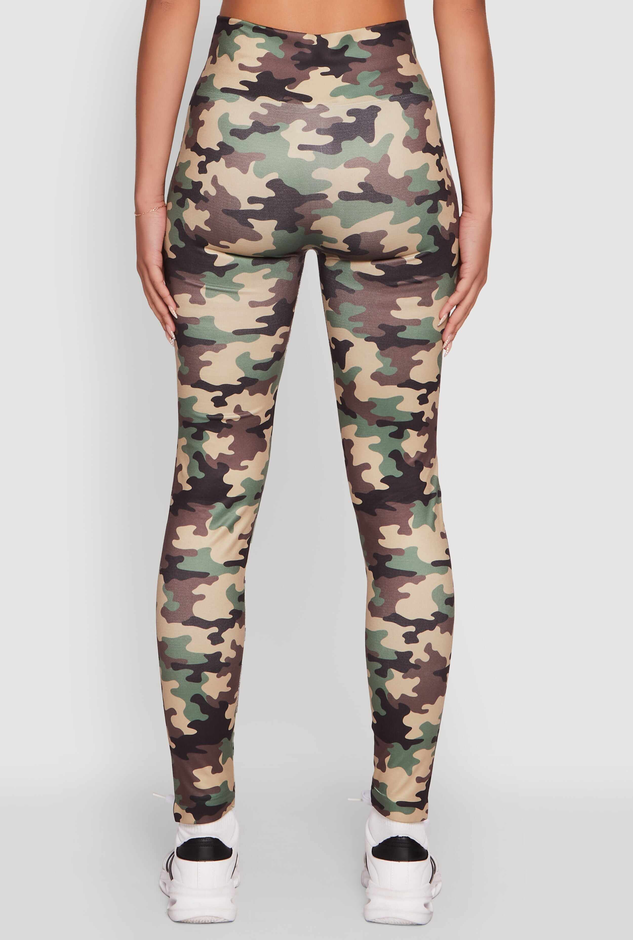High Waisted Camouflage Leggings