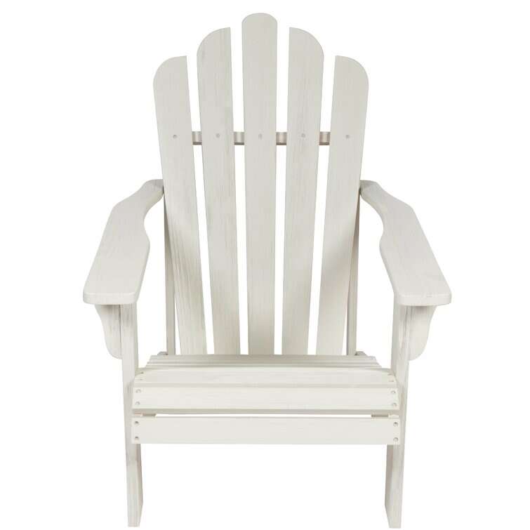 Brently Solid Wood Adirondack Chair