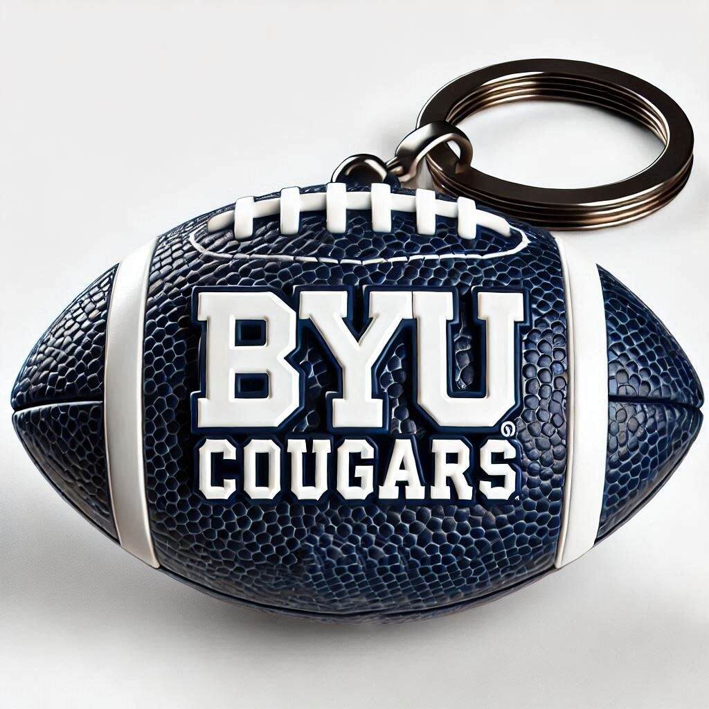College Football Keychain