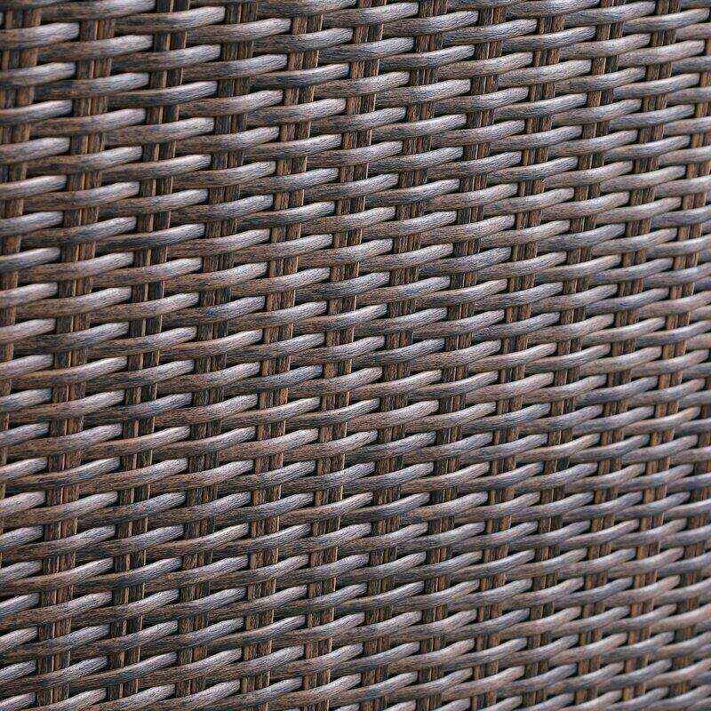 Emlee Wicker/Rattan 4 - Person Seating Group with Cushions