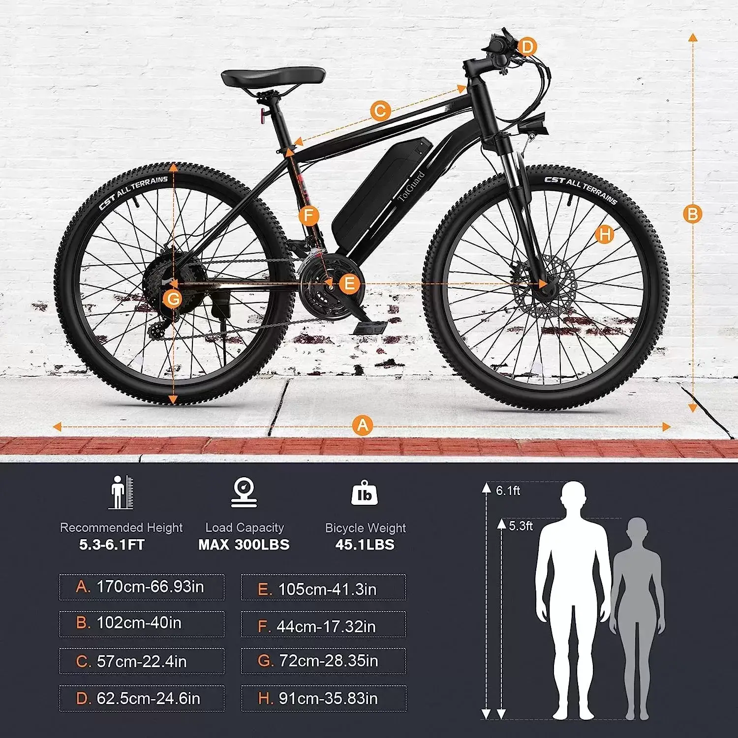 Electric Bike, Electric Bike for Adults, 26
