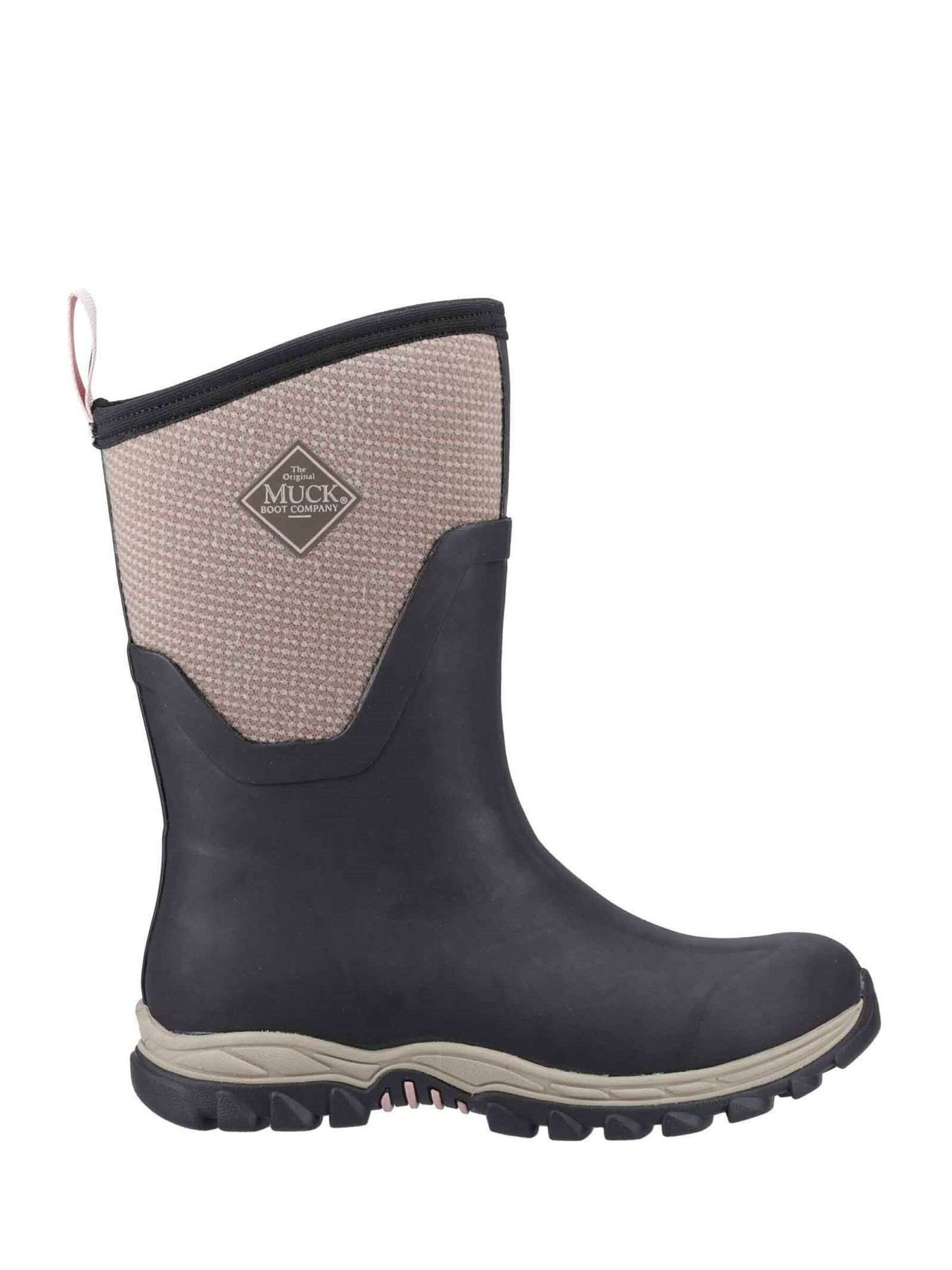 Muck Boots Black Muck Boots Arctic Sport II Mid Black Wellingtons
