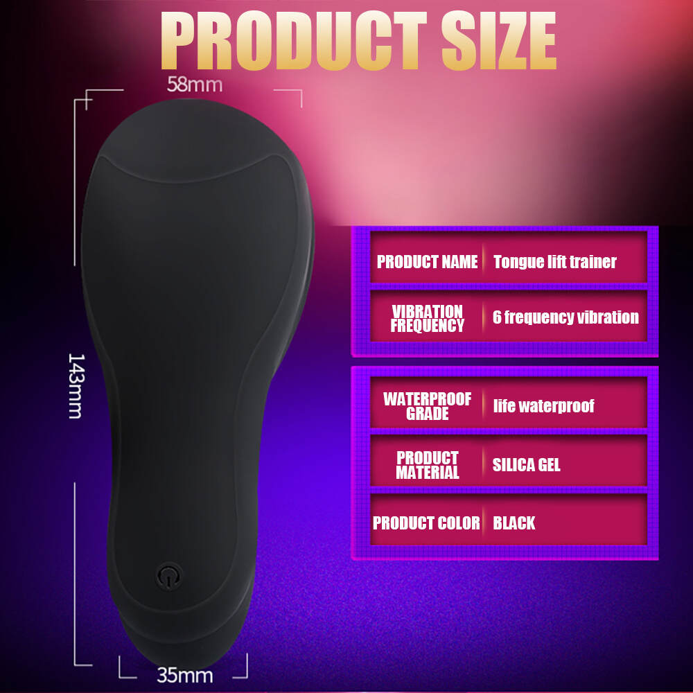 6 Frequency Vibraton Tongue Licking Penis Trainer Masturbator Cup