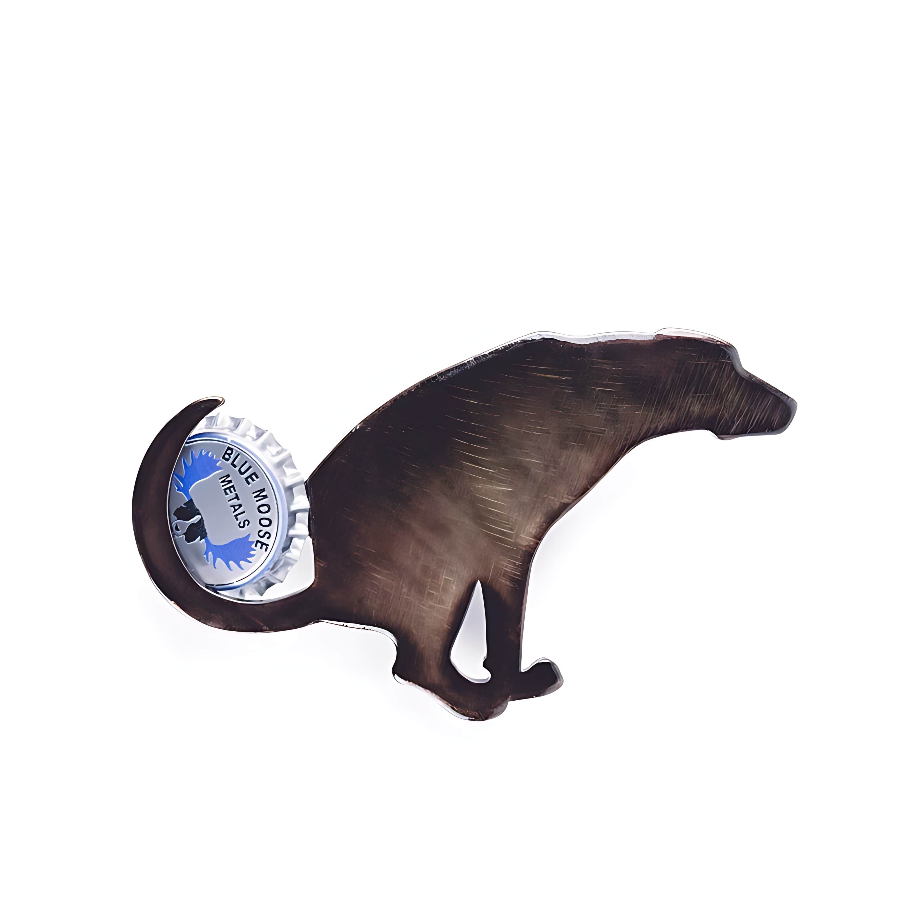 Dog Pooping Magnetic Bottle Opener