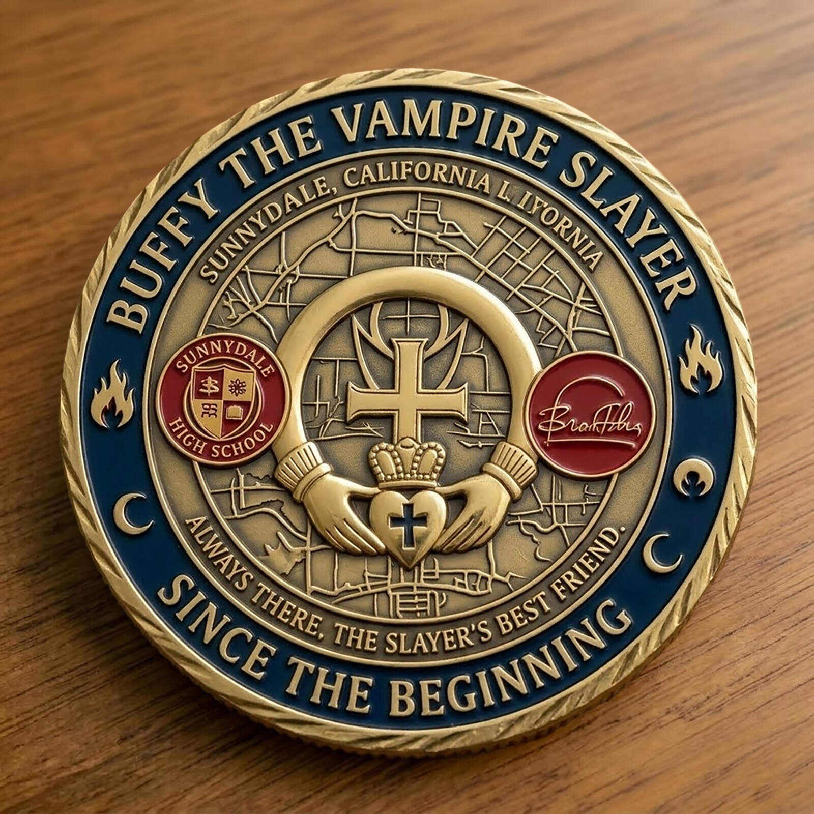 Buffy Xander Harris Commemorative Coin 🧛♂️🪙