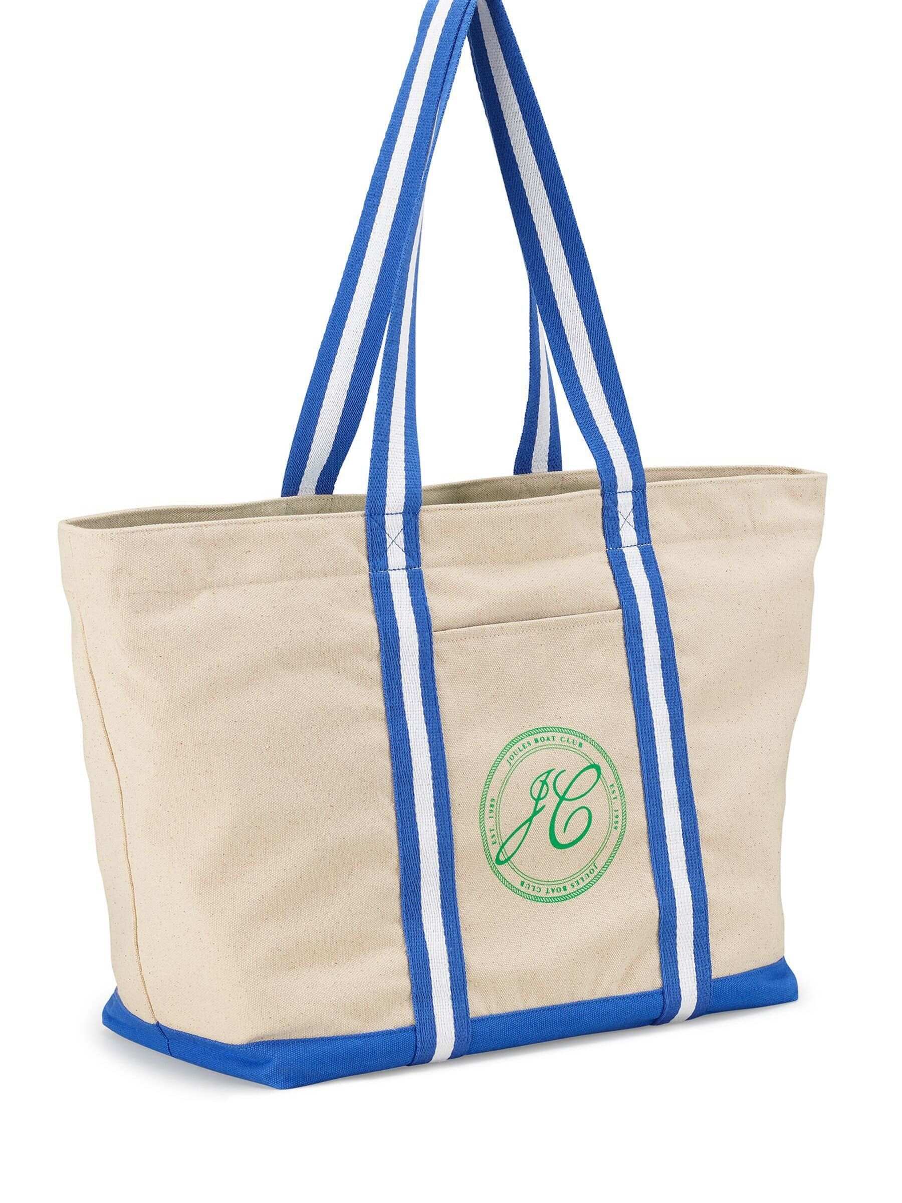 Cream Boat Club Tote