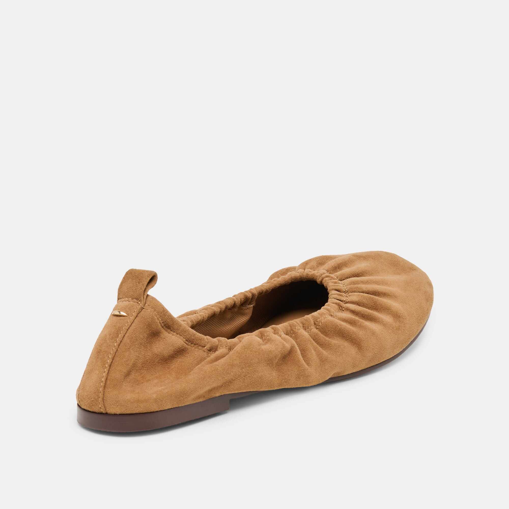 CONRAD BALLET FLATS LT BROWN SUEDE