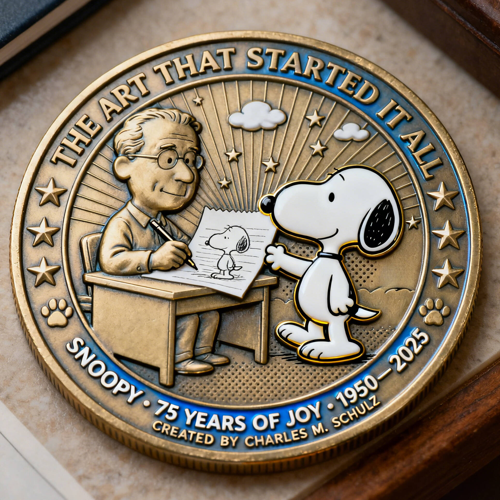 Snpy 75th Anniversary Commemorative Coin