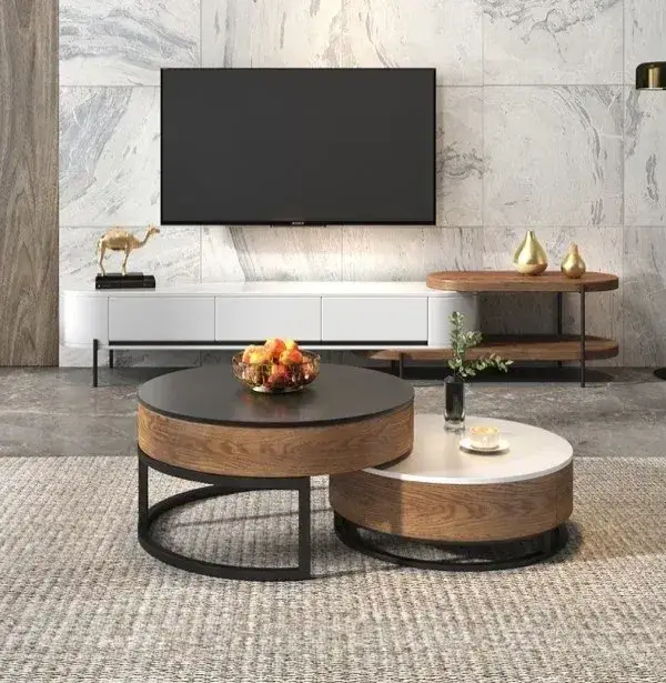 Clearance SaleScandinavian Style Lift-Up Coffee Table