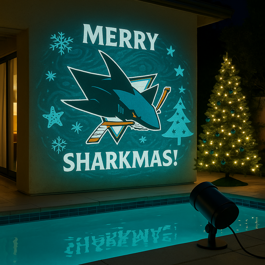 🎄🏒 Official NHL Christmas Projection Light ✨
